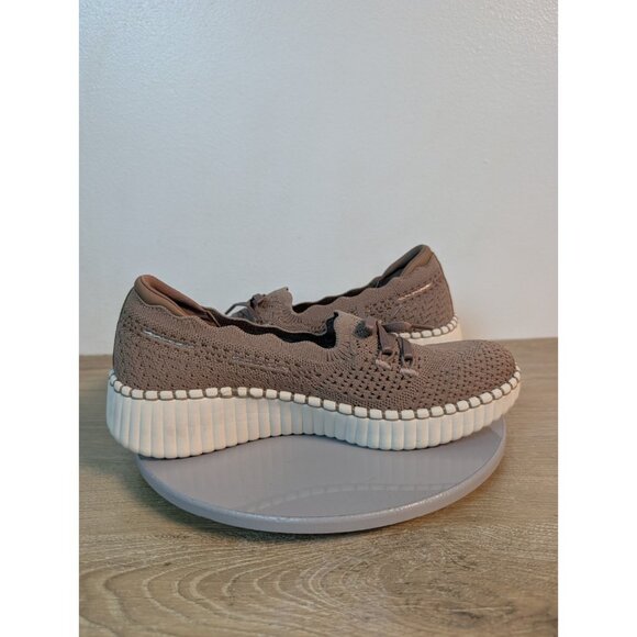 Skechers Wilshire Blvd 100822 Slip-On ShoesSize 9 Boat Shoes Memory Foam Beige - Picture 8 of 10